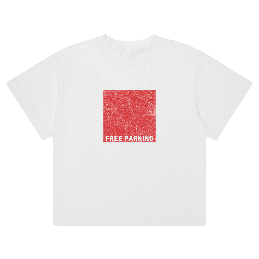 LOGO BOX Tee (White)