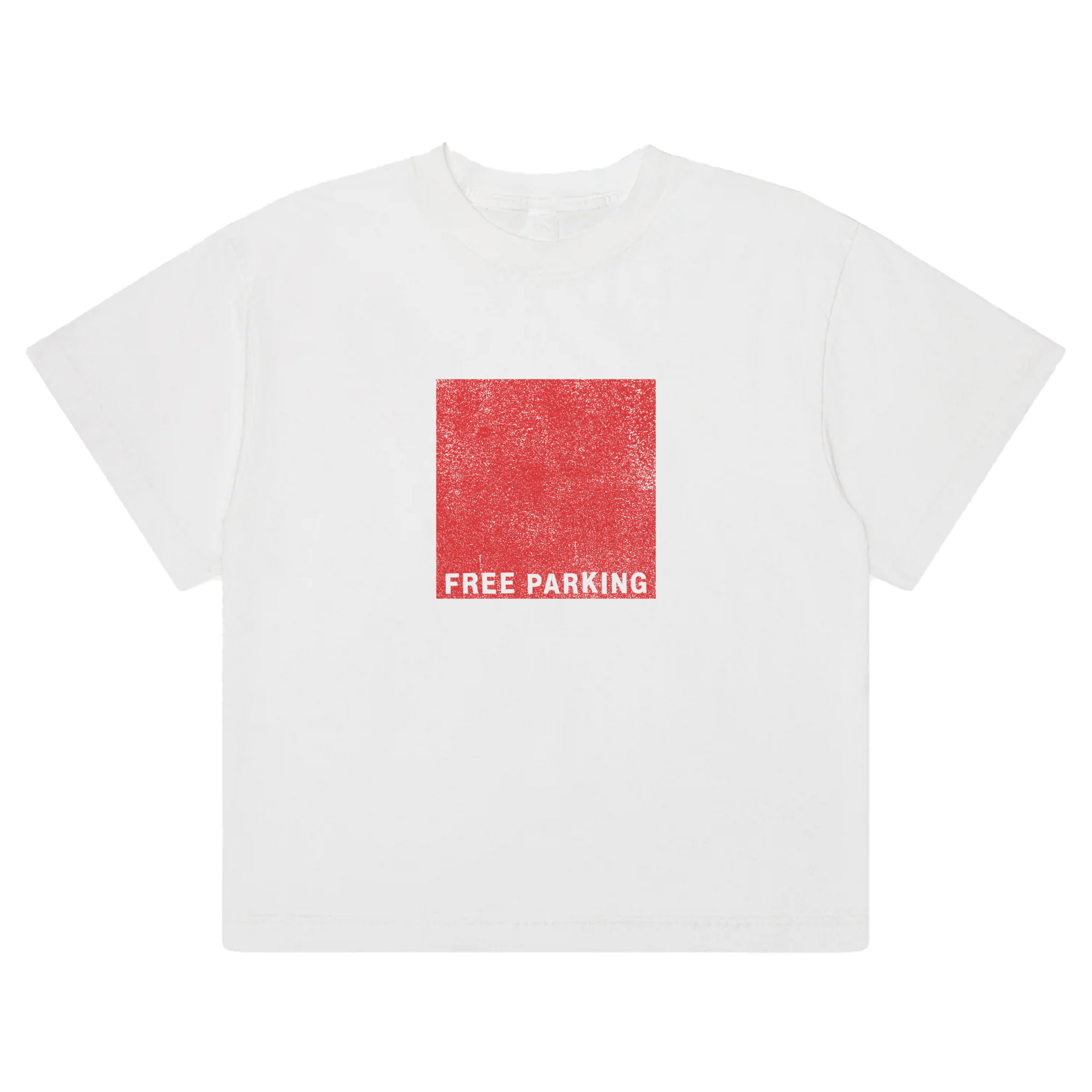 LOGO BOX Tee (White)