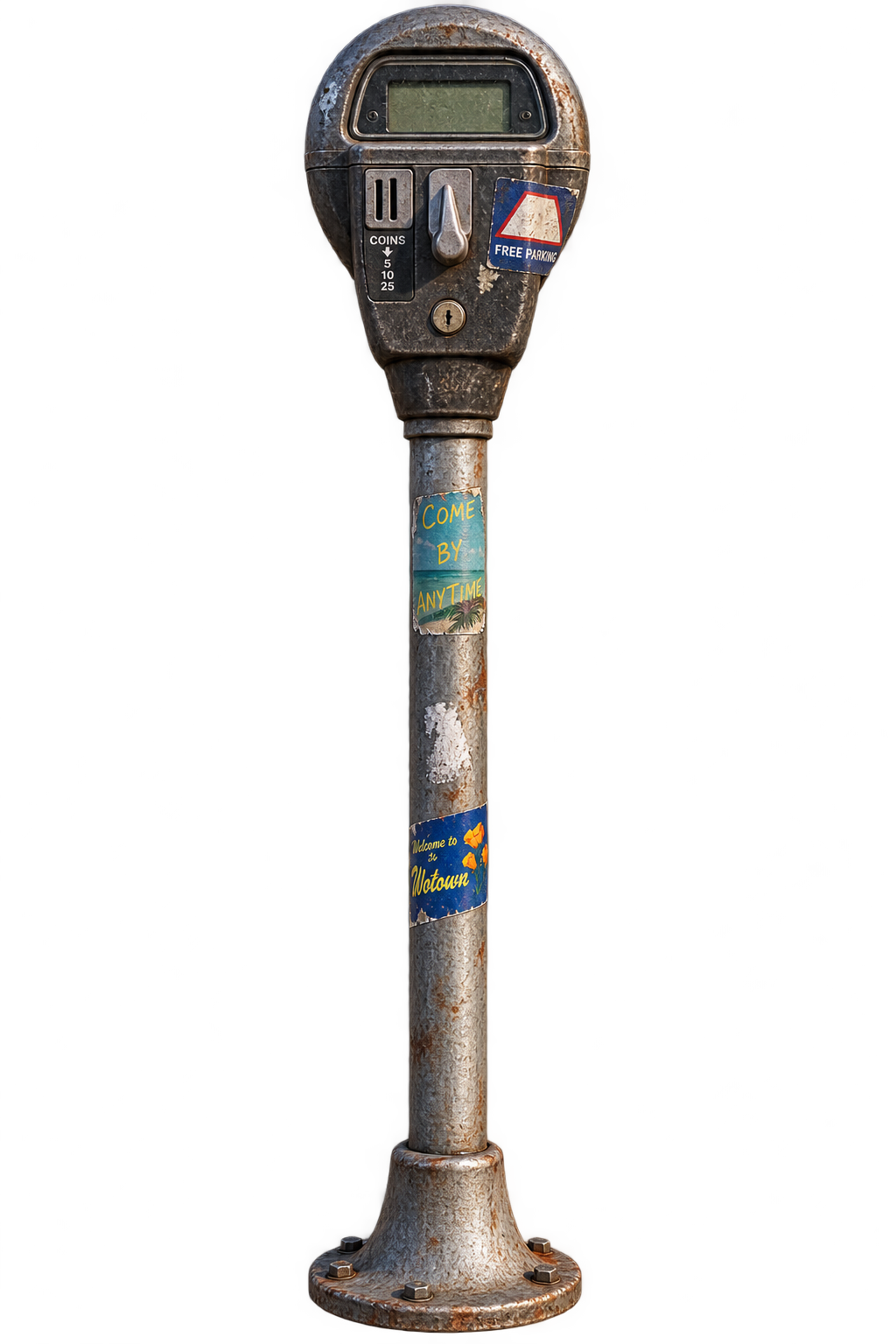 Free Parking parking meter